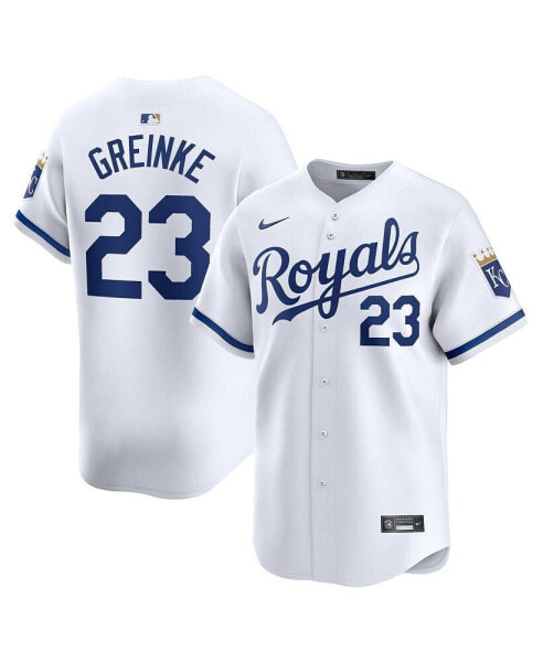 Men's Zack Greinke White Kansas City Royals Home limited Player Jersey