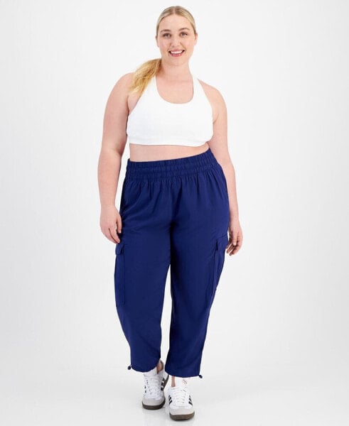 Брюки спортивные ID Ideology plus Size Commuter Cargo Pants, созданные для Macy's