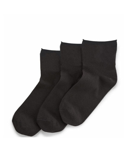 Three Pack of Soft Ankle Socks