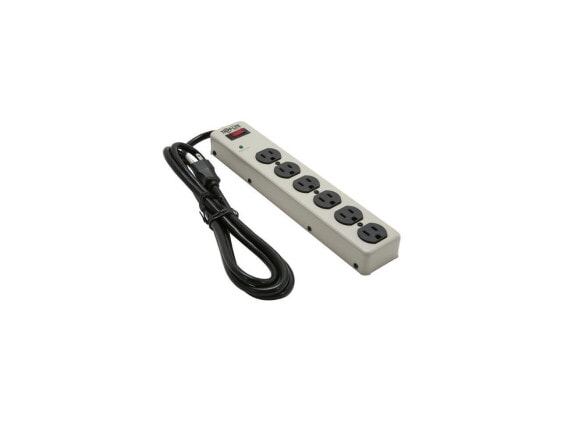 TRIPP LITE PM6NS 6 ft. 6 Outlets 900 joules Commercial-Grade Surge Suppressor wi