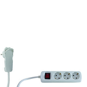 Удлинитель REV Ritter REV 0012326114 - 2 m - 3 AC outlet(s) - indoor - Type F - Type F - Unmanaged