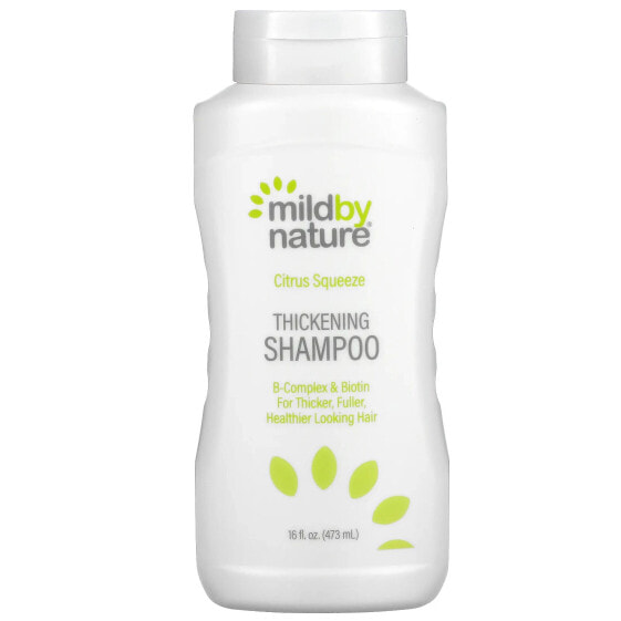Thickening Shampoo, B-Complex + Biotin, Citrus Squeeze, 16 fl oz (473 ml)