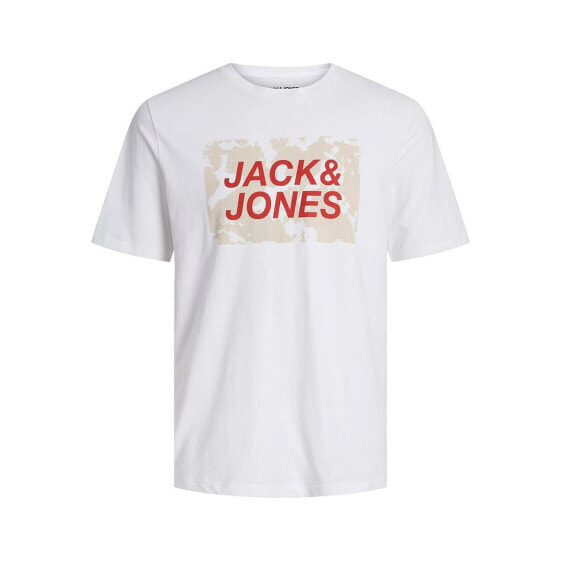 Футболка Jack & Jones  SS CREW NECK White