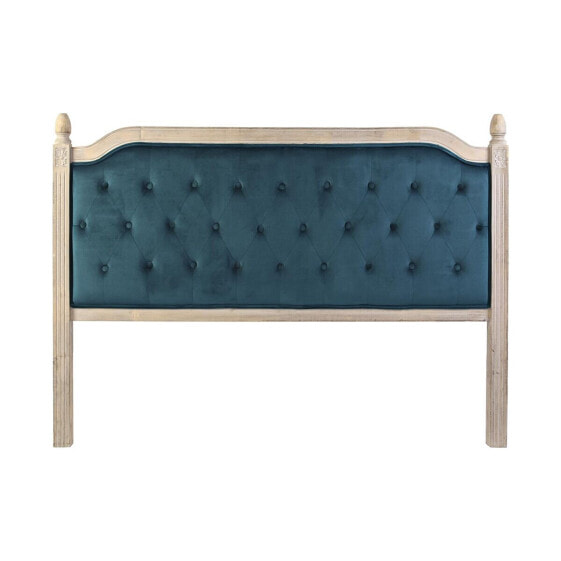 Headboard DKD Home Decor Turquoise Wood Rubber wood 160 x 6 x 120 cm