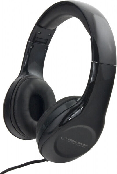 ESPERANZA EH138K - Headphones - Head-band - Music - Black - 3 m - Wired