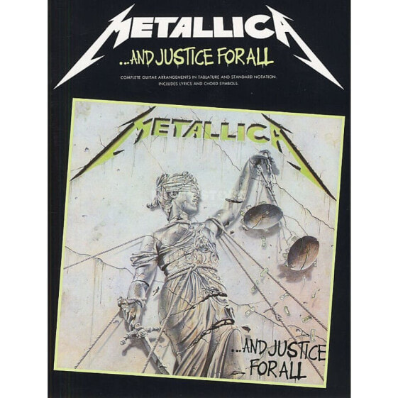 Wise Publications Metallica: ...And Justice For All