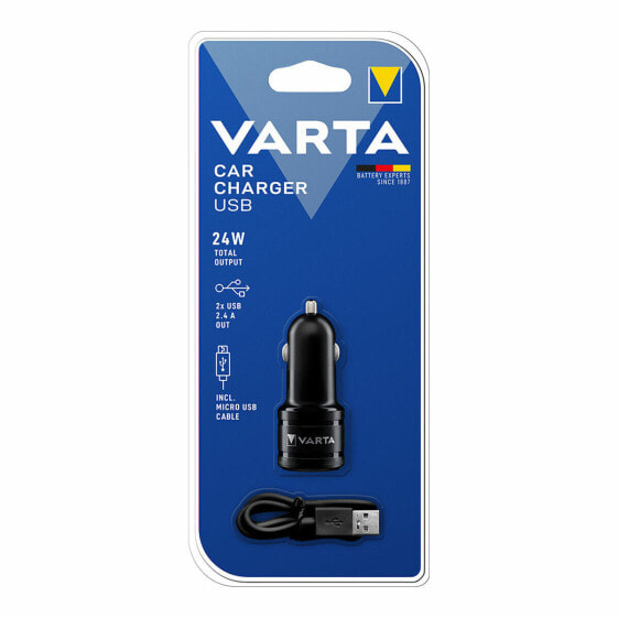 Автомобильное зарядное устройство VARTA -57931 USB 2.0 x 2