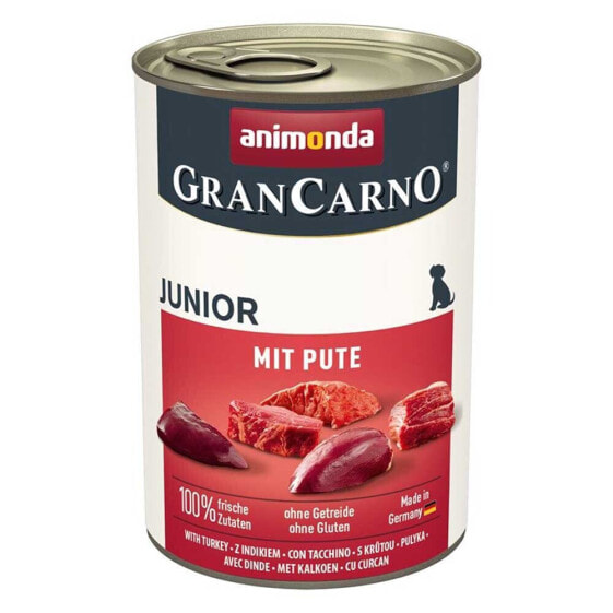 ANIMONDA GranCarno Junior with turkey 400g wet food for dog