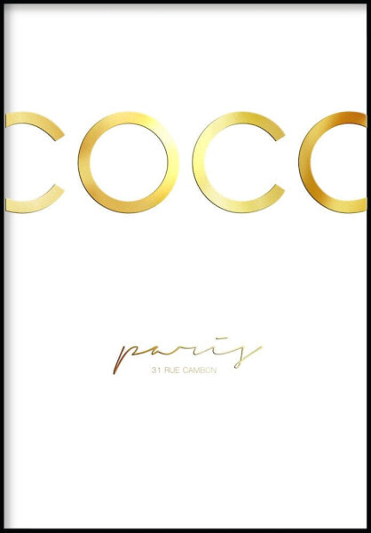 Coco Paris Poster