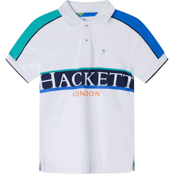 HACKETT Shoulder Panel short sleeve polo