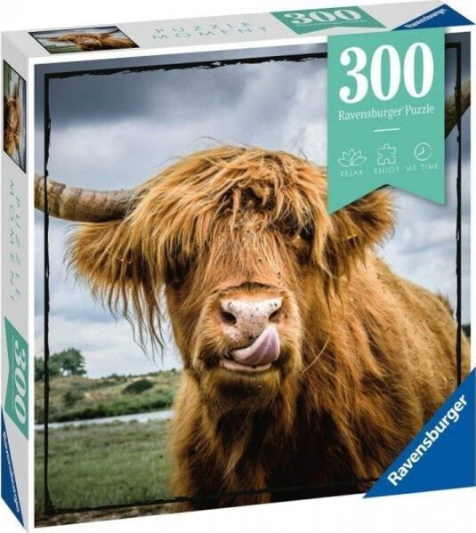 Пазл Ravensburger Моменты, Шотландская корова 300 элементов