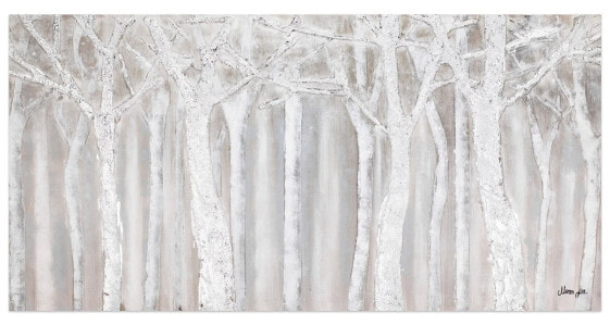 Acrylbild handgemalt Whispering Trees