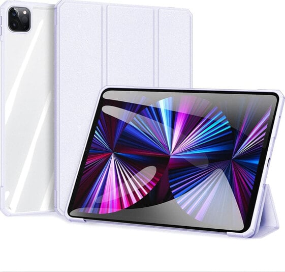 Etui na tablet Dux Ducis Dux Ducis Copa etui do iPad Pro 11'' 2020 / iPad Pro 11'' 2018 / iPad Pro 11'' 2021 pokrowiec smart cover z podstawką fioletowy