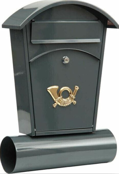 Почтовый ящик TOYA Box List Porel 380 x 320 x 105 мм черный