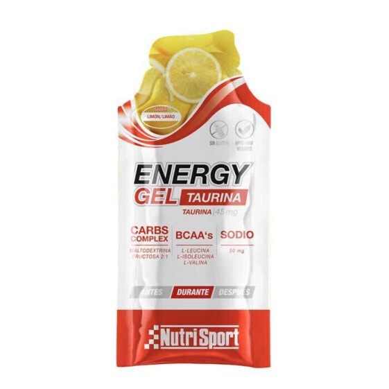 NUTRISPORT Taurina 35g Energy Gel Lemon