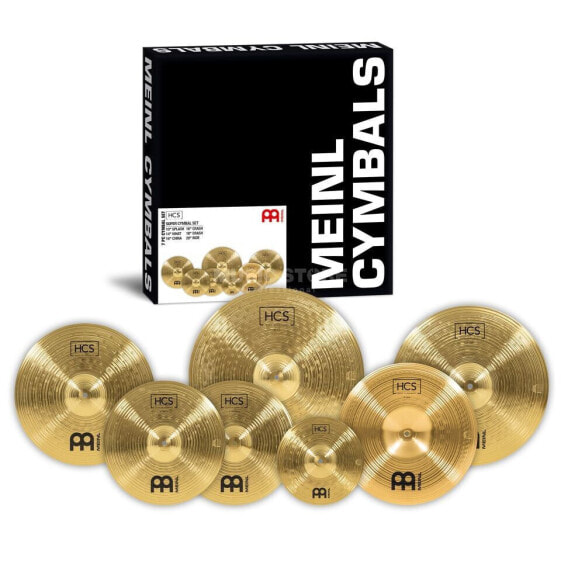 Meinl HCS Super Cymbal Set 10SP,14HH,16CR,16CH,18CR,20R