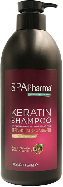 Haarshampoo mit Keratin, angereichert mit Jericho-Rose