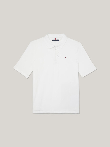 Solid Zip Polo