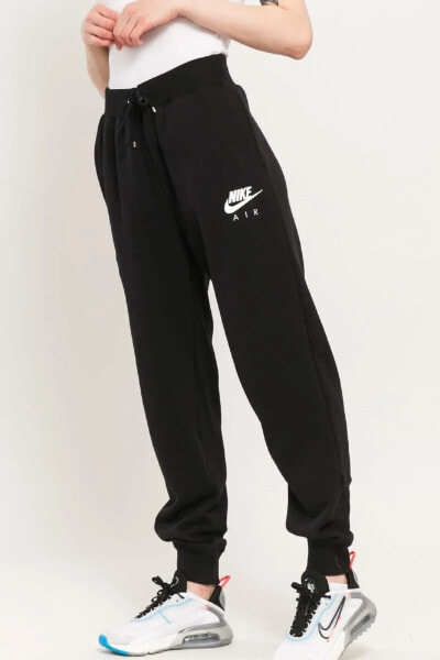 Брюки спортивные Nike Sportswear Air Pant Fleece Loose Fit черныери