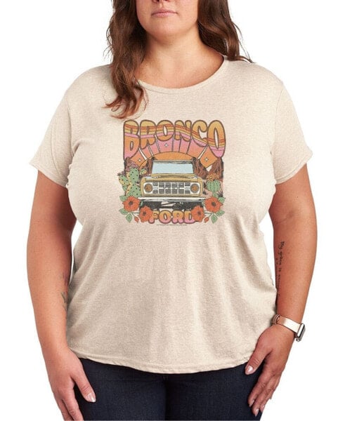 Trendy Plus Size Ford Bronco Graphic T-Shirt