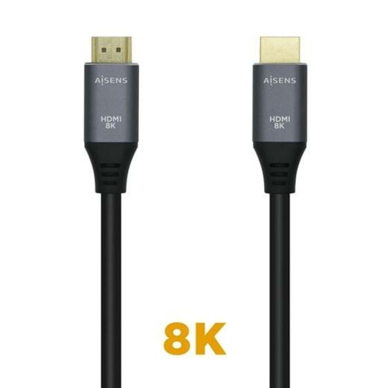 Кабель HDMI Aisens A150-0426 Чёрный Черный/Серый 1 m