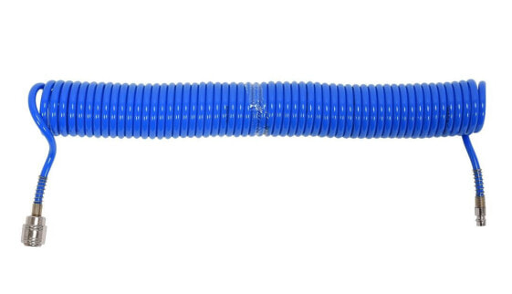 Пневматический спиральный шланг Yato 5,5 мм x 8 мм x 10 м Полиуретан