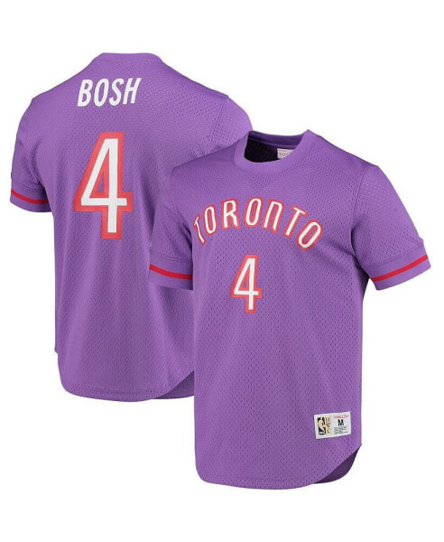 Men's Chris Bosh Purple Toronto Raptors 2003 Mesh Name and Number T-shirt