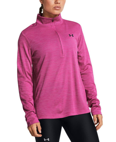 Women's Tech Textured Half-Zip Top