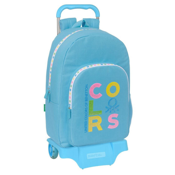 SAFTA With Trolley Wheels Benetton backpack