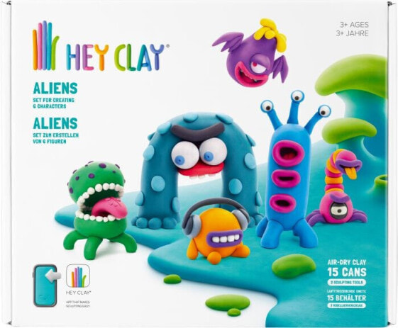 HEY CLAY Aliens Set