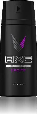 Axe Excite Deodorant Body Spray Мужской парфюмированный дезодорант и спрей для тела 150 мл
