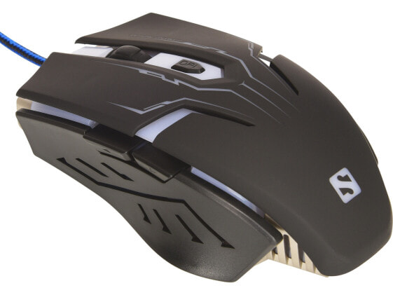 SANDBERG Eliminator Mouse - Right-hand - USB Type-A - 2400 DPI - Black