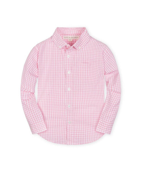 Рубашка Hope & Henry Organic Poplin Boyss'