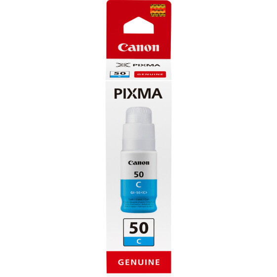 Canon GI-50 C - High Yield - Ink Bottle - Cyan - Pigment-based ink - 7700 pages - 1 pc(s)