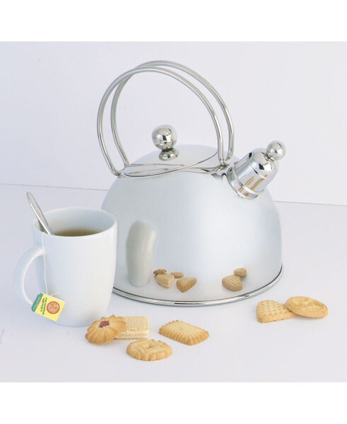 2.6-Qt. Stainless Steel Whistling Tea Kettle