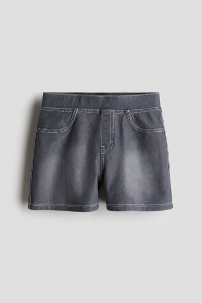 Denim-look Jersey Shorts