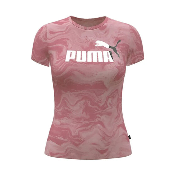 PUMA 677206 Ess+ Marbleized short sleeve T-shirt