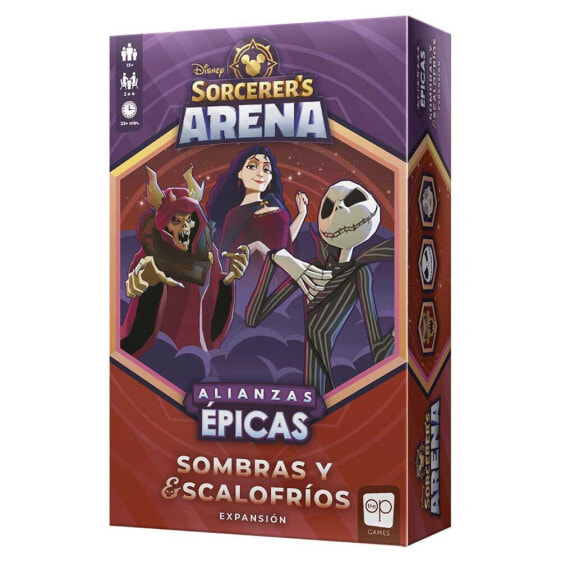 JUEGOS Disney Sorcerer Arena Shadows And Chills Expansion Recommended Board Game