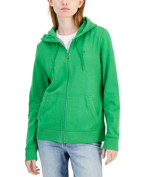 Women's Flag Zip Hooide