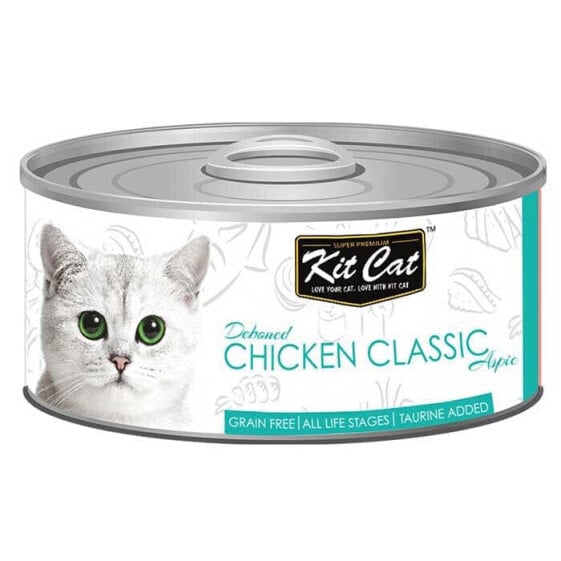 KITCAT Chicken Classic Wet Cat Food 80gr