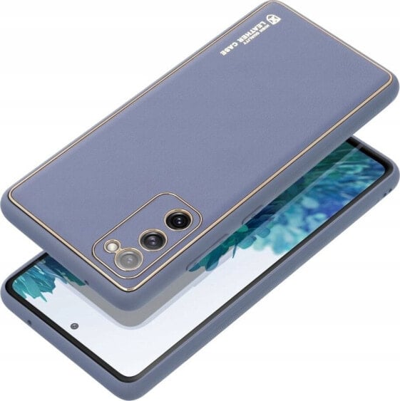 OEM Futerał LEATHER CASE skórzany do SAMSUNG A55 5G niebieski