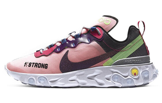 Кроссовки Nike React Element 55 Pink