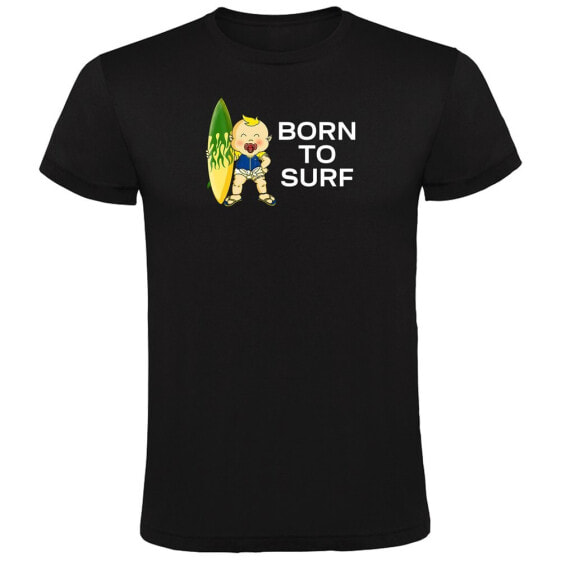 KRUSKIS Born To Surf Short Sleeve T-shirt short sleeve T-shirt