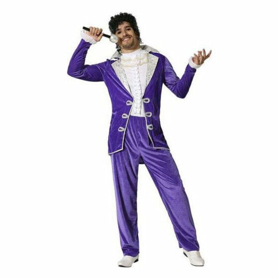 Маскарадные костюмы для взрослых Фиолетовый Рок-звезда