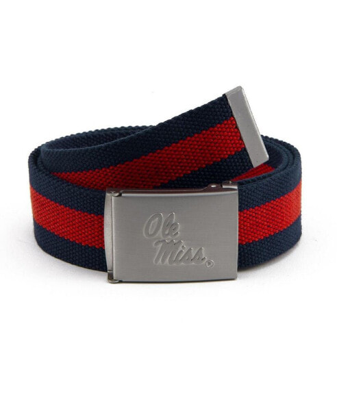 Men's Ole Miss Rebels Fabric Belt