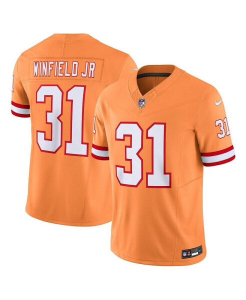 Men's Antoine Winfield Jr. Orange Tampa Bay Buccaneers Throwback Vapor F.U.S.E. Limited Jersey