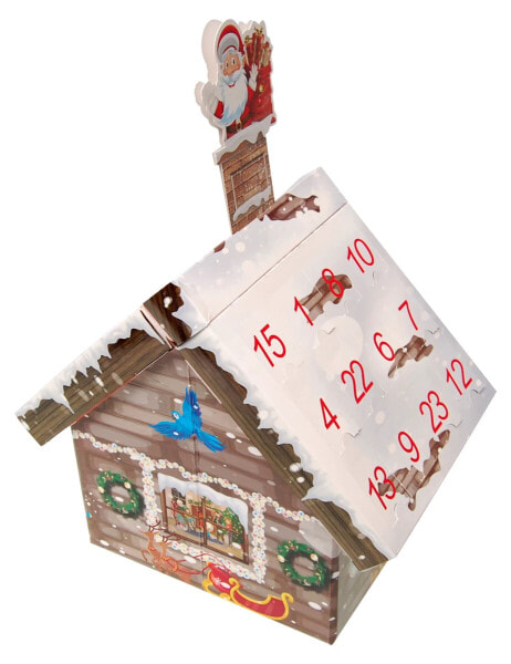 Adventskalender Haus zum Selberbauen