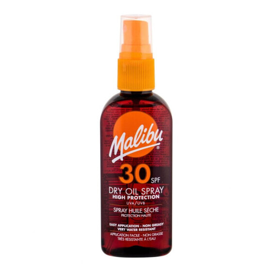 Malibu Dry Oil Spray SPF10 100 ml sonnenschutz wasserfest unisex