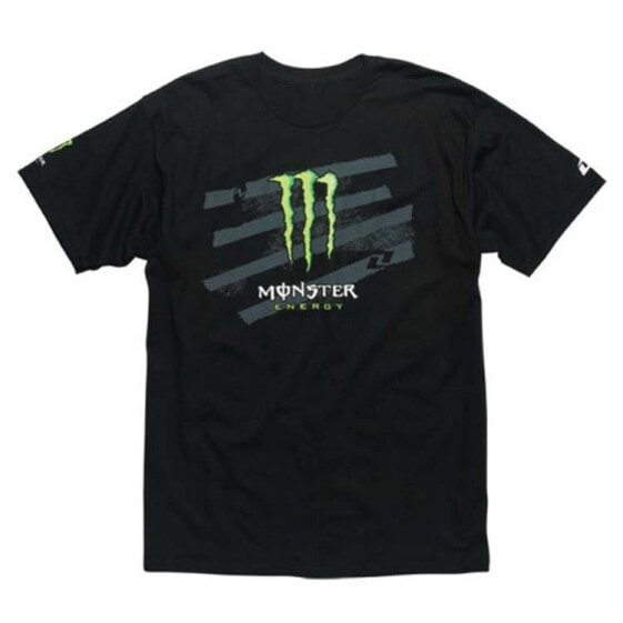 Мужская спортивная футболка черная с логотипом ONE INDUSTRIES Monster Brooks