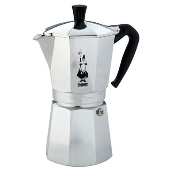 Итальянская Kофеварка Bialetti Moka Express Серебристый Алюминий 12 Чашки 0,75 L